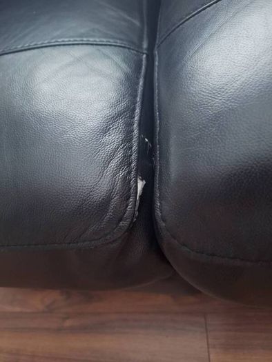 Leather sofa