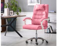Adjustable Office Chair Ergonomic High-Back Faux Leather Racing Computer Game Chairs