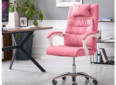 Adjustable Office Chair Ergonomic High-Back Faux Leather Racing Computer Game Chairs