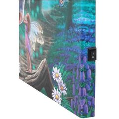 Stunning Fairy Realm Canvas with Magic Lights - excellent gift