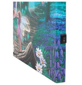 Stunning Fairy Realm Canvas with Magic Lights - excellent gift