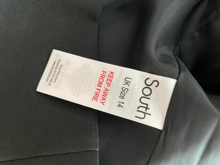 South dress size 14 fully lined new without tags