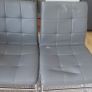 3 leather chairs Quick sale reduced Now!!! Image 3