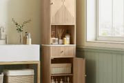 Slim Bathroom Storage Cabinet