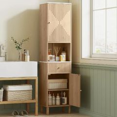 Slim Bathroom Storage Cabinet
