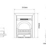 Brass Electric Stove - Brand New Image 3