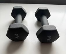 Pair of 3KG Dumbbells