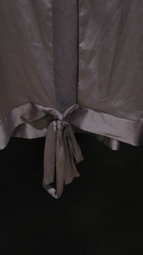 CBR ladies lilac/mauve/mink colured satin style top size medium