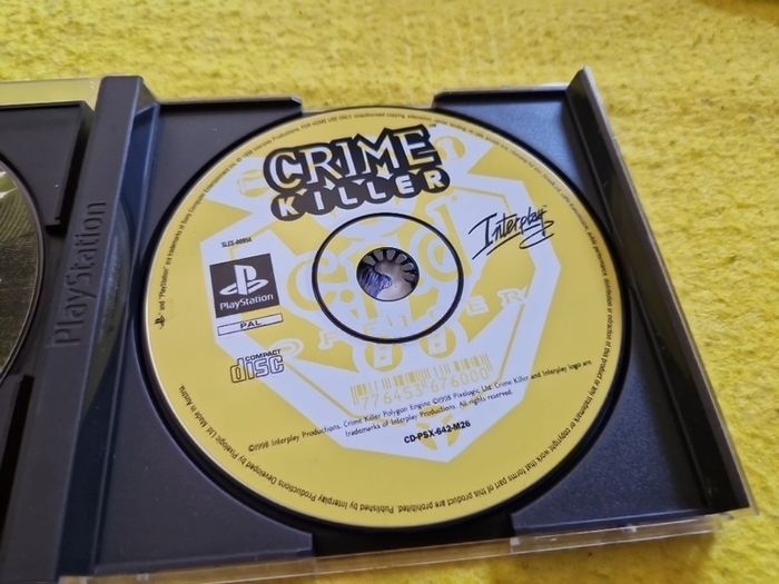 Crime Killer  PlayStation1 Ps1 PlayStation2 Ps2 Games Original