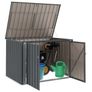 Garden Storage Box Black Image 4