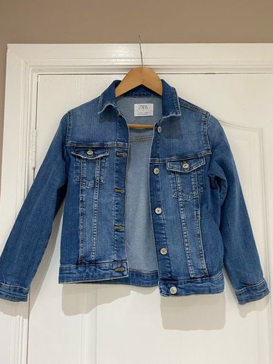 Girls Zara denim jacket age 10