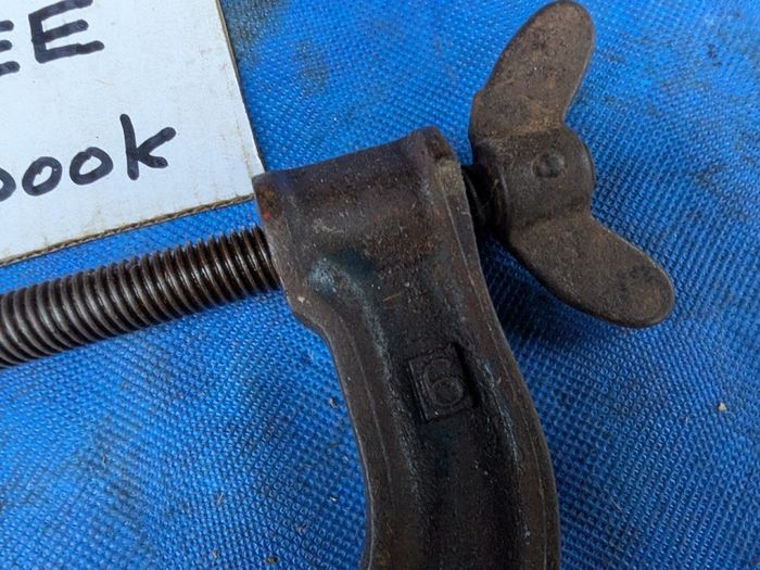 6" G clamps by Record