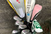 Full set of ladies golf clubs