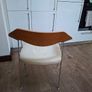 Dining table with glass top and 4 chairs Image 6