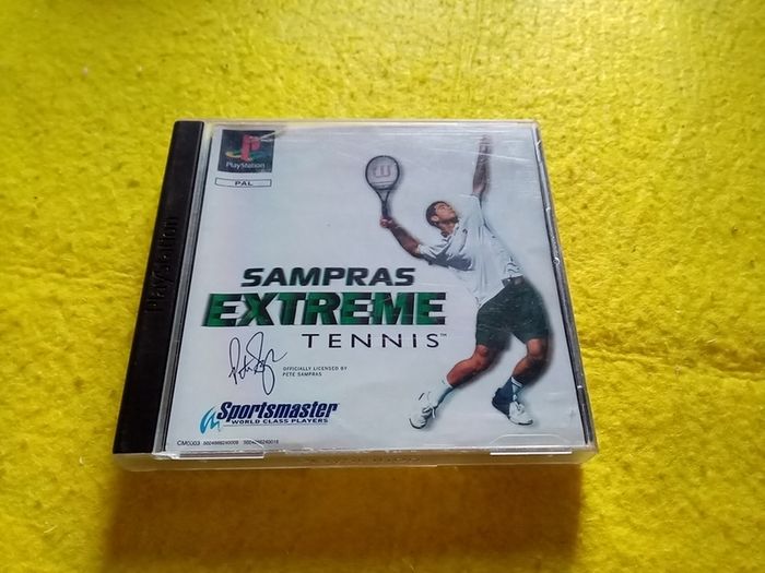 Sampras Extreme Tennis PlayStation 1 Ps1 PlayStation 2 ps2 games Original Pal version