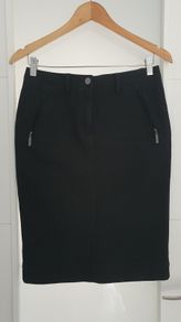 AUTOGRAPH Jet black denim skirt Sz 10