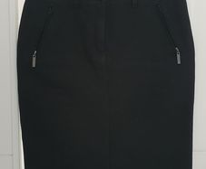 AUTOGRAPH Jet black denim skirt Sz 10