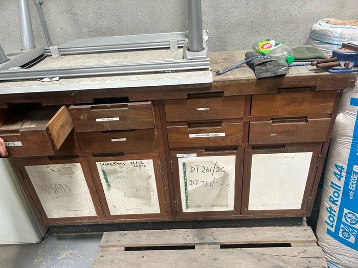 Old time work mans bench