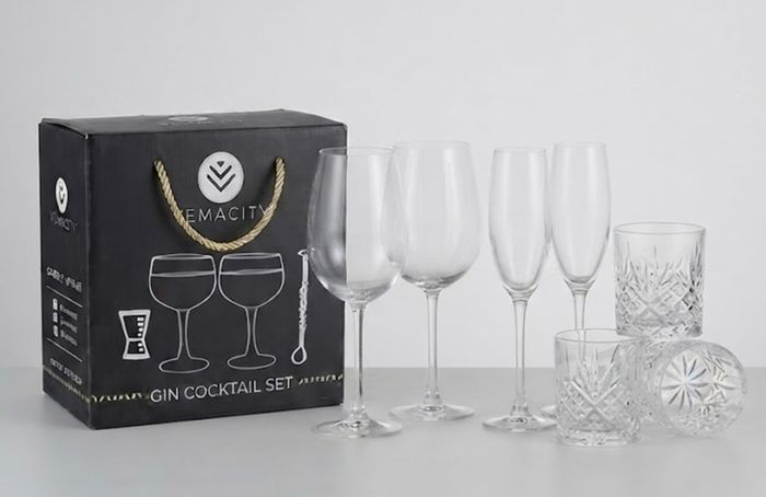 QUICK SALE(BARGAIN): Complete Barware, Gin Set, Ice Bucket & Glassware Bundle - Excellent Condition | Collection D13