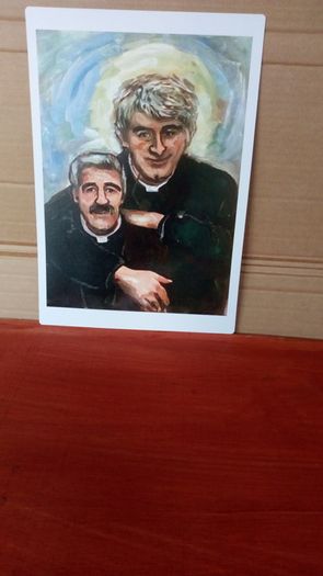 Father Ted Father Stone Card Poster