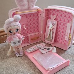 Nanana doll with backpack