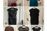 A bundle of 7 dresses size S/ 10