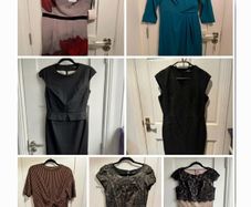 A bundle of 7 dresses size S/ 10