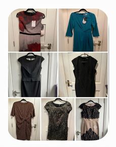 A bundle of 7 dresses size S/ 10