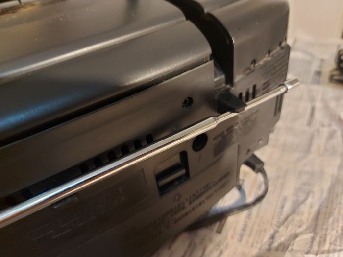 JVC CD, Radio, Tape, Portable music system, Model RC-X230, in excellent cosmetic condition, stuck on Standby Mode, dont have remote