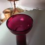 Glassware - Coloured Glass Vases X 2. Image 4