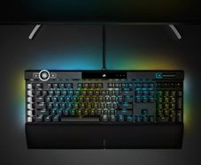 K100 RGB Optical-Mechanical Gaming Keyboard - CORSAIR OPX Switch - Black, PBT Double-Shot Keycaps - Elgato Stream Deck Integration