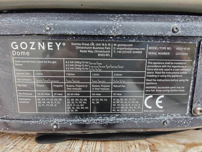 Gozney Dome Dual Fuel Pizza Oven + Accessories for Sale
