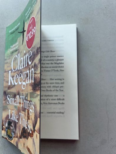 Small Things Like These by Claire Keegan book brand new