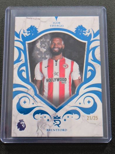 Igor Thiago Numbered 21/25 Topps Royalty Premier League