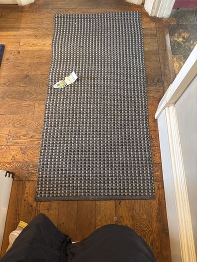Swedish plastic woven rug70 by 150 cm