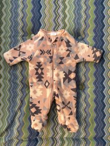 Next baby fleece sleepsuit (first size)