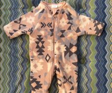 Next baby fleece sleepsuit (first size)