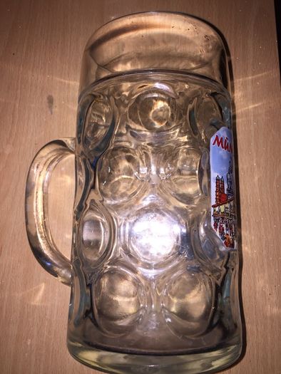Tankard glass munchen oktober fest 1 L