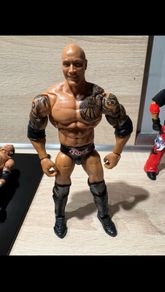 wwe ultimate the rock figure