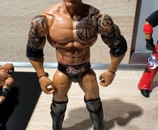 wwe ultimate the rock figure