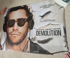 Demolition movie poster - Jake Gyllenhaal