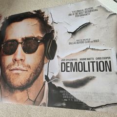 Demolition movie poster - Jake Gyllenhaal