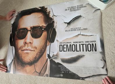 Demolition movie poster - Jake Gyllenhaal