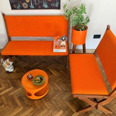 Mid century bench seating Swedish