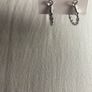 silver colour Earrings Image 3
