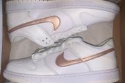 White Nike Dunk Low