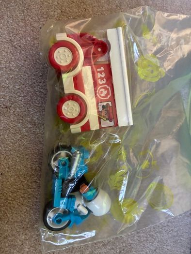 Duplo Ambulance and Police MotorBike