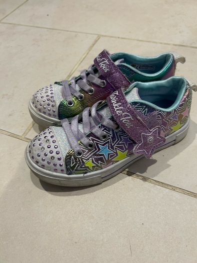 Sketchers Light Up Girls Sneaker 12