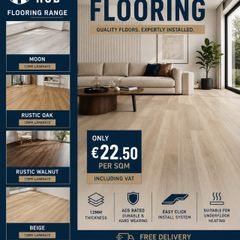 12mm AC5 Laminate Flooring Free Dublin Delivery | RenoHub