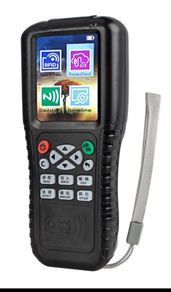 Fob 125KHz 13.56MHz NFC Smart Card Reader Writer RFID USB Port Access Card Programmer Duplicator Copy Encrypted Keys plug this device on computer to encrypted keys fob needs android app and or windows with application installed to braking the  Encrypted K